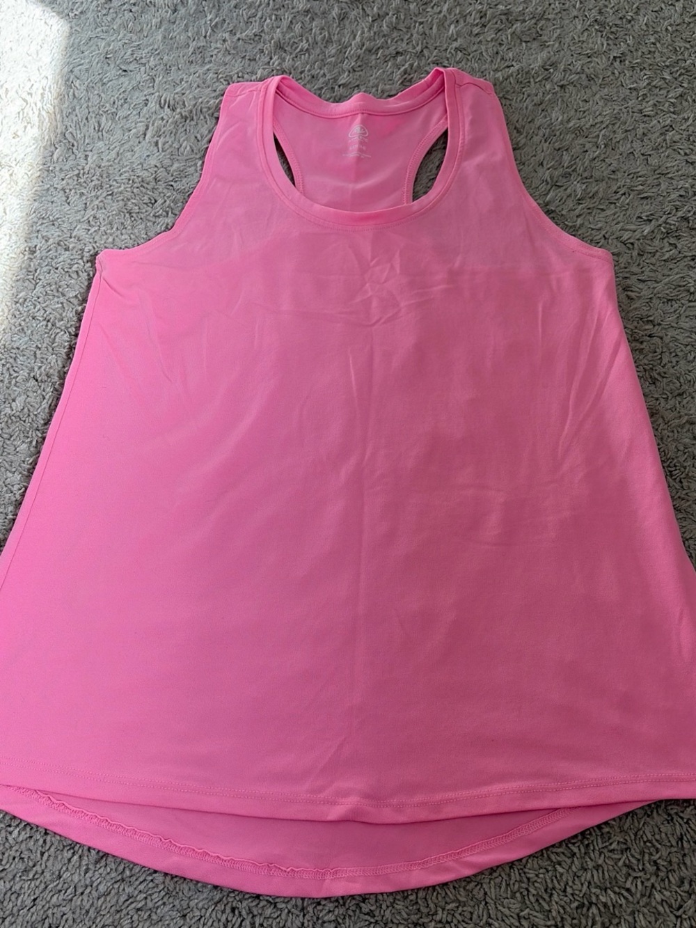 Athletic Works Pink Racerback Active Tank